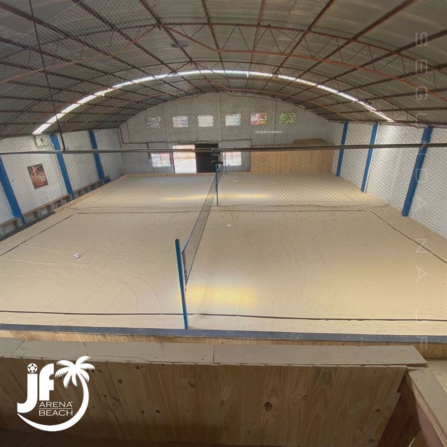 Quadra de futevôlei da JF Arena Beach